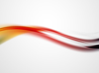 Modern curve stripes template