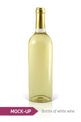 bottle of white wine