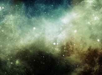 Abstract colorful space nebula for deep background