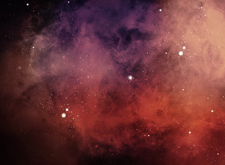 Abstract colorful space nebula for deep background - 110722776
