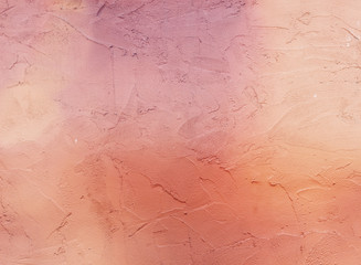 Red orange concrete wall for background
