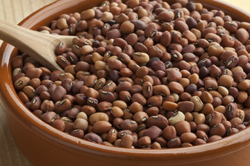 Jarpesie beans in a bowl