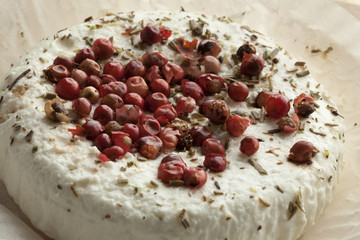 Traditional French goats cheese