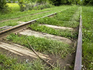 ols abandoned railway tracks 