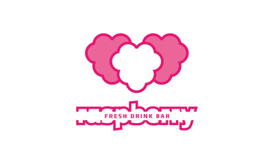 logo raspberry fresh drink bar