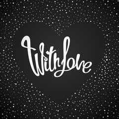 With love quote poster