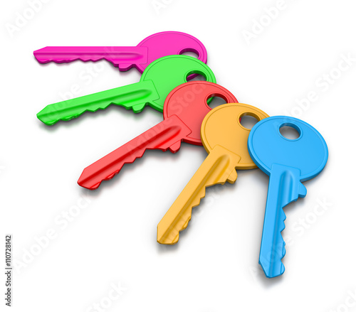 Group Of Keys 7