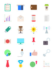 Set of business vector icons