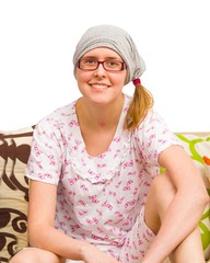 Happy after serious illnes