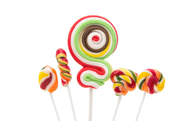 lollipop isolated