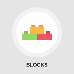 Blocks Vector Flat Icon