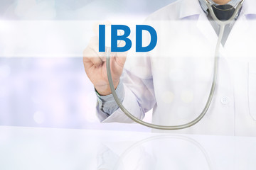  IBD - Inflammatory Bowel Disease. Medical Concept