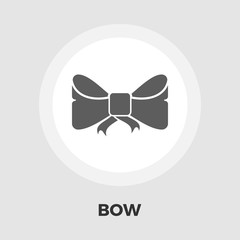 Bow flat icon