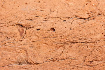  surface of the old red brick texture