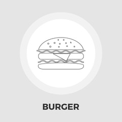 Burger flat icon