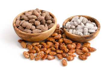 Gebrannte Mandeln - verschiedene Sorten