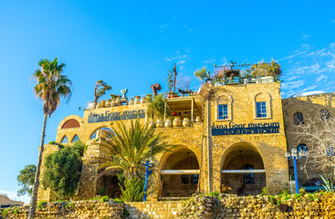The historic building in Jaffa