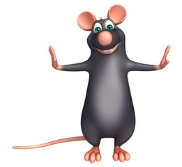 funny Rat cartoon character