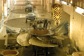 hydroelectric turbine hall © salman2