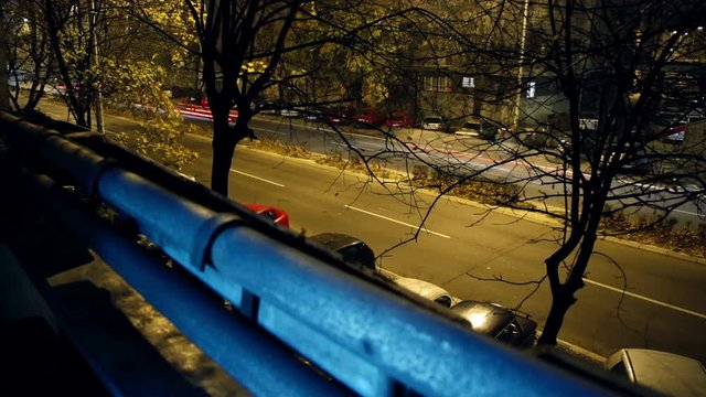 City street time lapse - filmed with 35mm camera! No noise, no aliasing , no banding etc.
