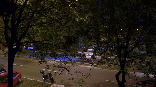 City street time lapse - filmed with 35mm camera! No noise, no aliasing , no banding etc.
