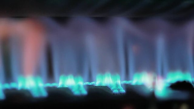 Blue flame