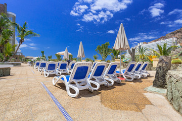 Sun holidays on Canary islands, Gran Canaria. Spain