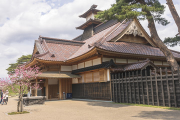 五稜郭公園内の函館奉行所