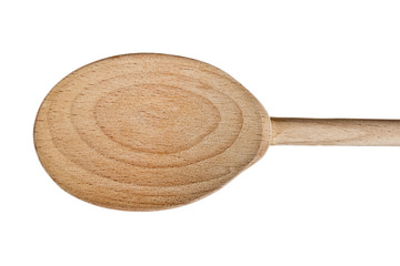cropped image of wooden spoon.