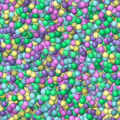 pastel full color spectrum little balls seamless texture pattern background