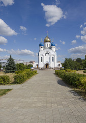 Belarus, Minsk: orthodox Voskresenskaia Church