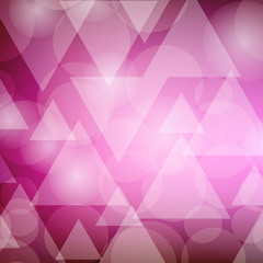 Obraz premium Abstract geometric background with triangles. Vector illustration