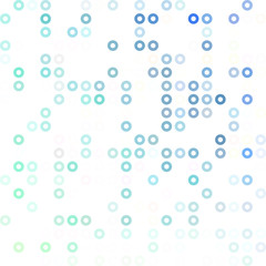 Blue Donuts Background, Creative Design Templates