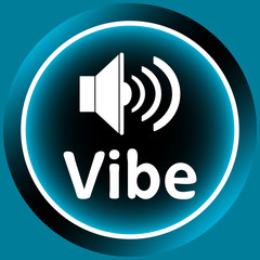 Icon white vibe loudspeaker