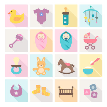 Baby Icons - kids and toys