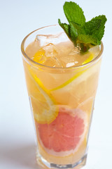summer lemonade isolated