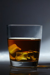 whiskey with ice