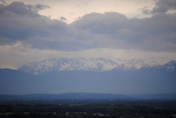 Vue sur les Pyrénées