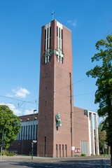 Fototapeta premium Matthäikirche Düsseldorf Düsseltal