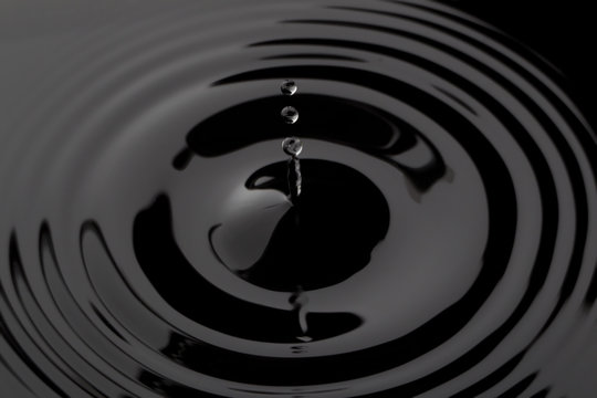 Droplets Of Black Water