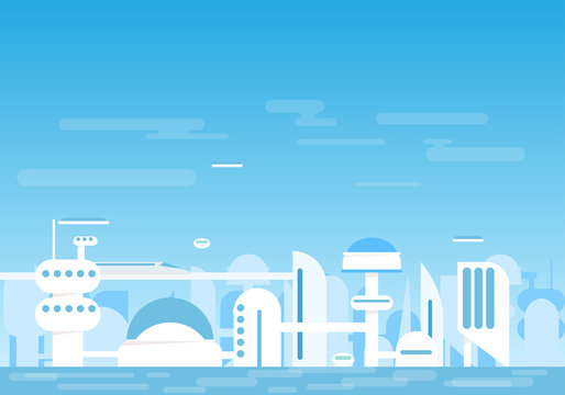 Futuristic city