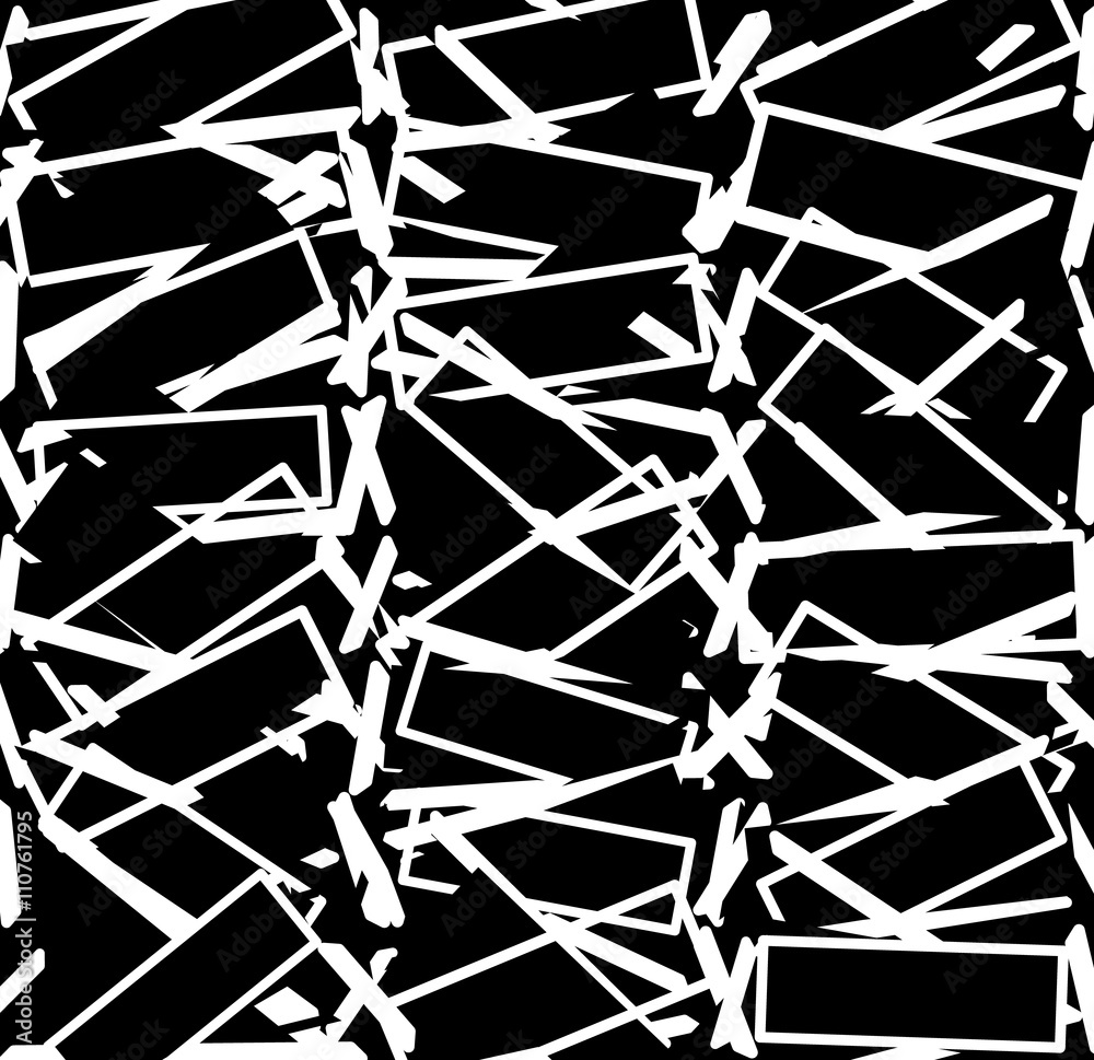 Poster chaotic background. chaotic geometric background with random sca
