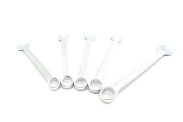 wrenches for repair on white