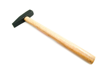 hammer with wooden handle