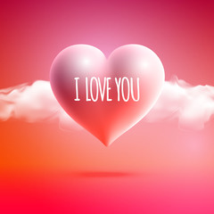  red heart vector illustration