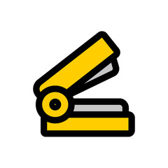 Staple line icon.