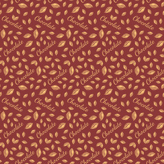 Chocolate bars seamless pattern