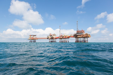 Oil platform in Venezuela