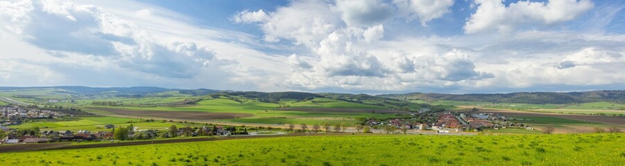 Obraz premium panoramic landscape in Slovakia