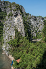 Closer View of Karsts